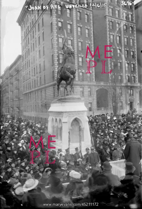 : The unveiling of the Joan of Arc Statue, ? : The unveiling of the Joan of Arc Statue, ?