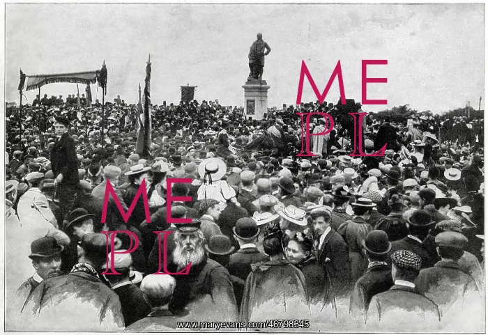 : Unveiling the New Statue of Burns at Irvine 1896 : Unveiling the New Statue of Burns at Irvine 1896