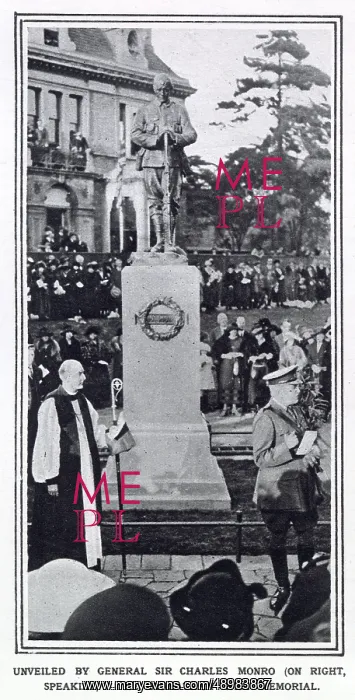 : Unveiling of Streatham War Memorial 1922 : Unveiling of Streatham War Memorial 1922