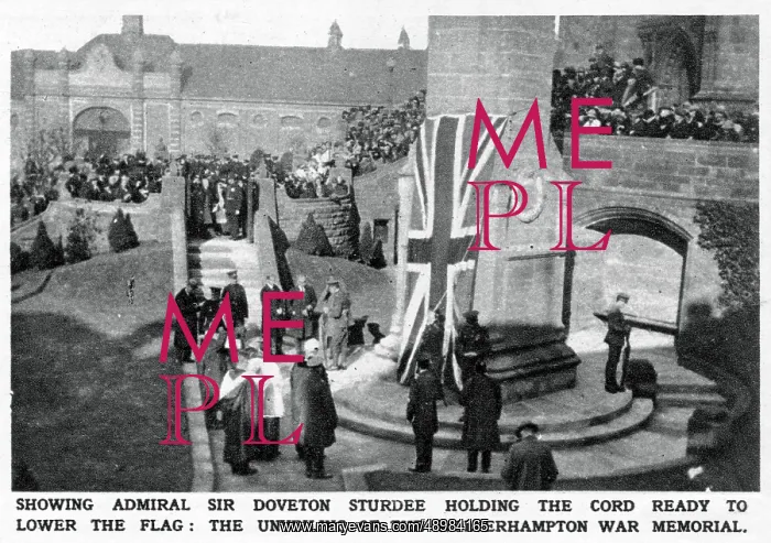 : Unveiling of the Wolverhampton War Memorial 1922 : Unveiling of the Wolverhampton War Memorial 1922