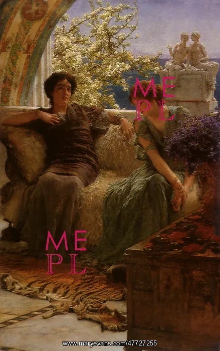 : Unwelcome Confidence, by Alma-Tadema : Unwelcome Confidence, by Alma-Tadema
