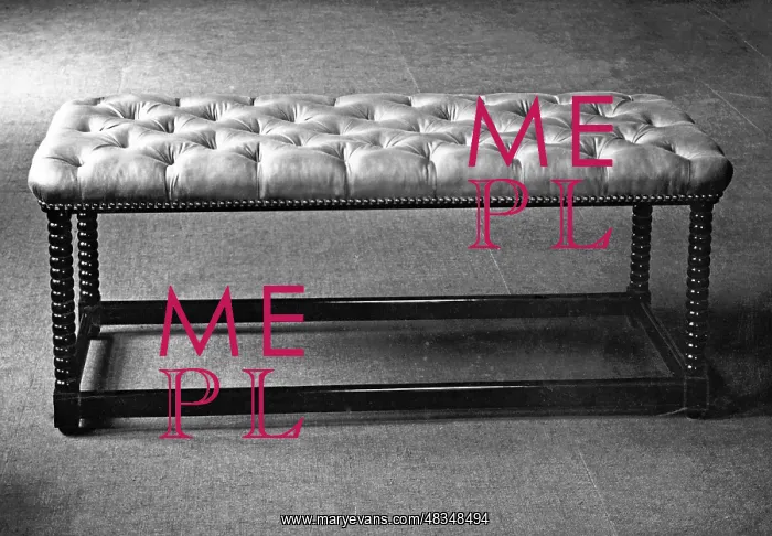 : Upholstered bench 1935 : Upholstered bench 1935
