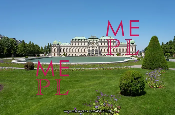 : Upper Belvedere Palace, Vienna, Austria : Upper Belvedere Palace, Vienna, Austria