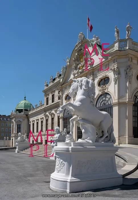 : Upper Belvedere Palace, Vienna, Austria : Upper Belvedere Palace, Vienna, Austria