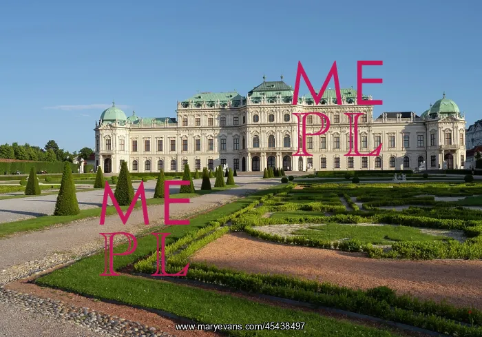 : Upper Belvedere Palace, Vienna, Austria : Upper Belvedere Palace, Vienna, Austria
