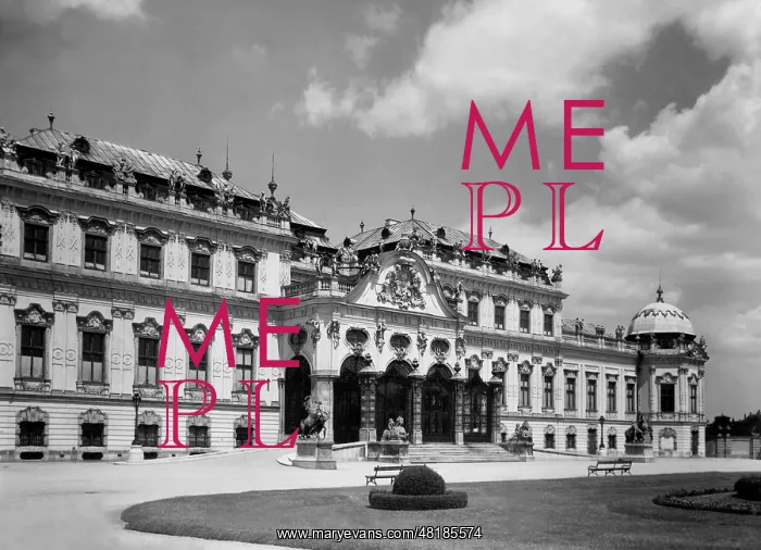 : Upper Belvedere in Vienna : Upper Belvedere in Vienna
