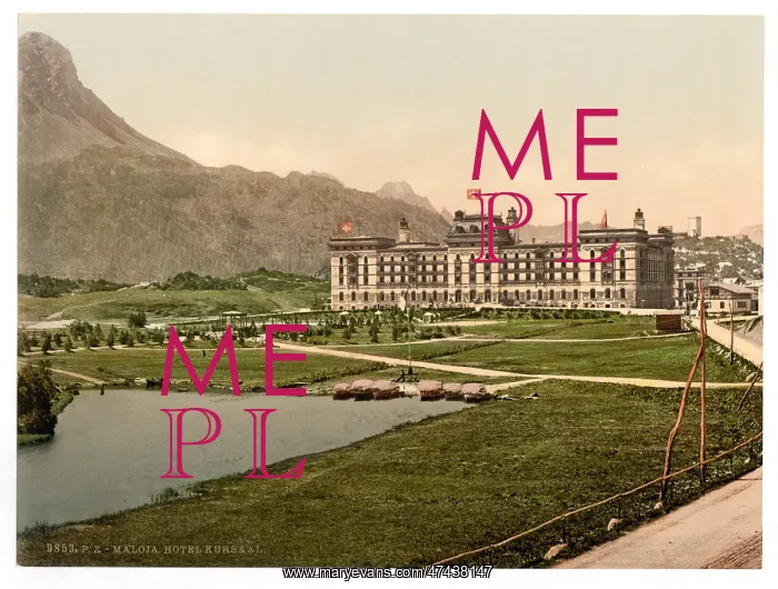 : Upper Engadine, Kursaal Hotel, Grisons, Switzerland : Upper Engadine, Kursaal Hotel, Grisons, Switzerland