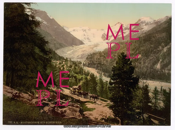 : Upper Engadine, Morteratsch Glacier, Grisons, Switzerland : Upper Engadine, Morteratsch Glacier, Grisons, Switzerland