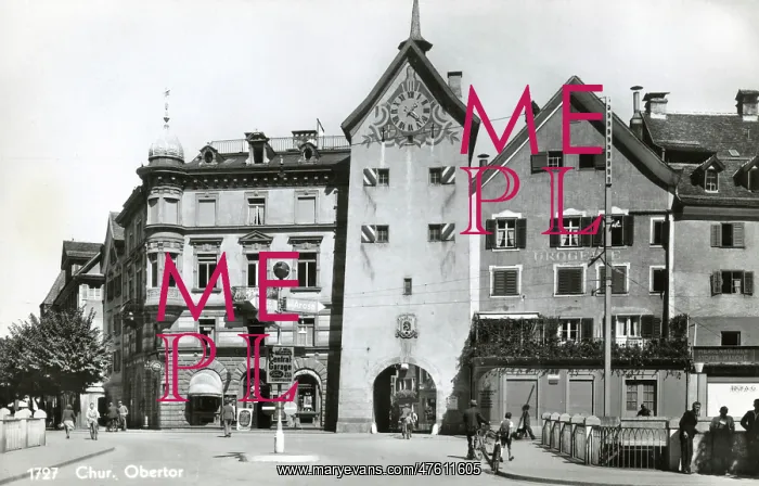  : Upper gate, Chur, Graubunden, Switzerland