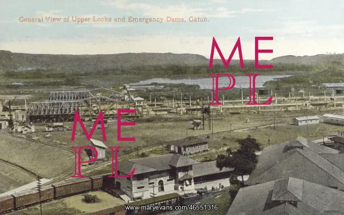 : Upper Locks and Emergency Dams - Panama Canal : Upper Locks and Emergency Dams - Panama Canal