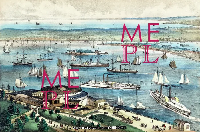 : Upper and Lower Bay of New York : Upper and Lower Bay of New York