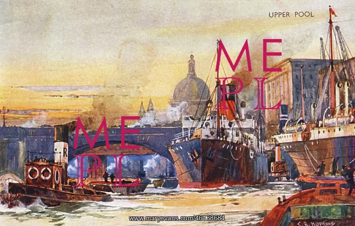 : Upper Pool - River Thames, London : Upper Pool - River Thames, London