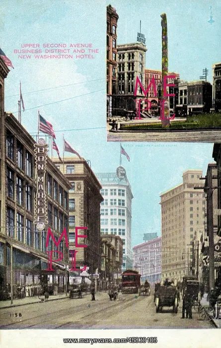 : Upper Second Avenue Business District, Seattle, USA : Upper Second Avenue Business District, Seattle, USA
