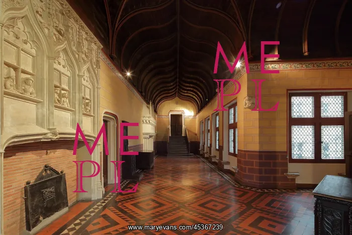 : Upper South Gallery, Palais Jacques Coeur, Bourges, France : Upper South Gallery, Palais Jacques Coeur, Bourges, France