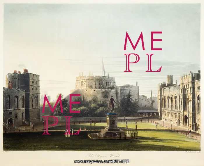 : The Upper Ward, Windsor Castle : The Upper Ward, Windsor Castle