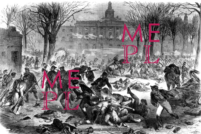 : Uprising in Cadiz, street fighting : Uprising in Cadiz, street fighting
