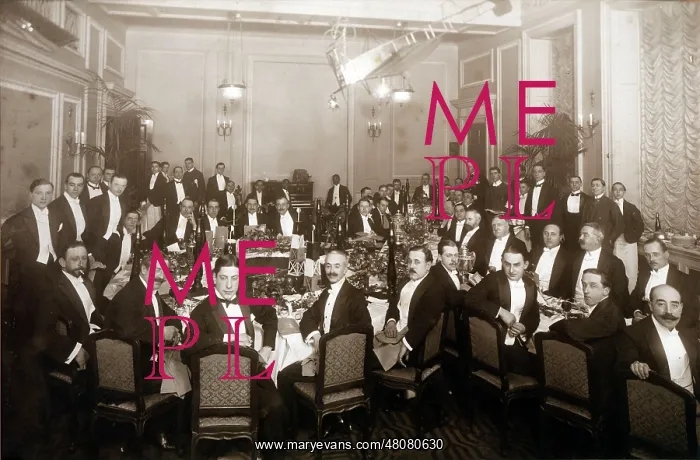 : The ~Upside Down Dinner given by the Hendon Aviators : The ~Upside Down Dinner given by the Hendon Aviators