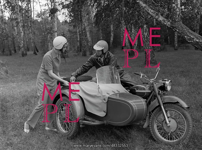 : Ural 3 motorcycle, 1973 : Ural 3 motorcycle, 1973