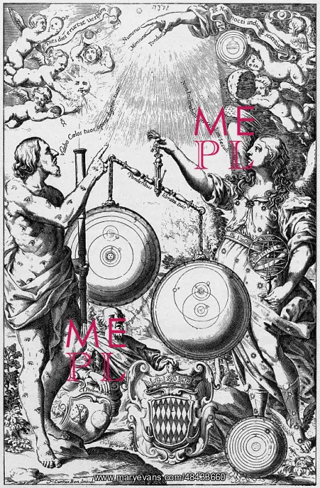 : Urania, the Muse of Astronomy, weighing and comparing : Urania, the Muse of Astronomy, weighing and comparing