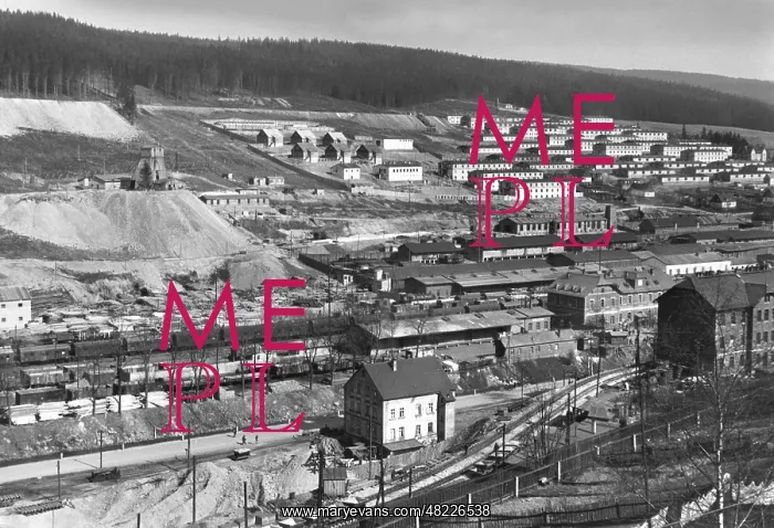: The uranium mine of Johanngeorgenstadt, 1952 : The uranium mine of Johanngeorgenstadt, 1952
