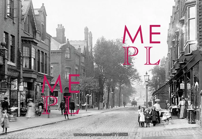  : Urmston Station Road early 1900s