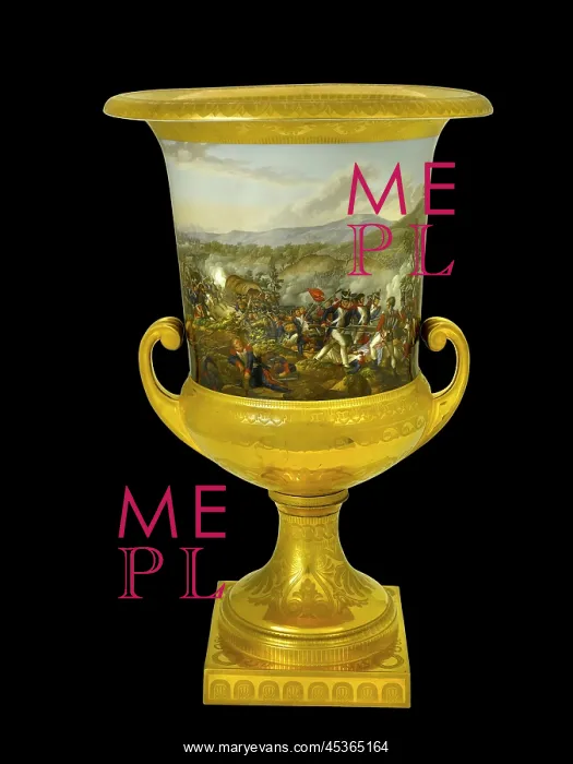 : Urn showing the Battle of Vitoria : Urn showing the Battle of Vitoria