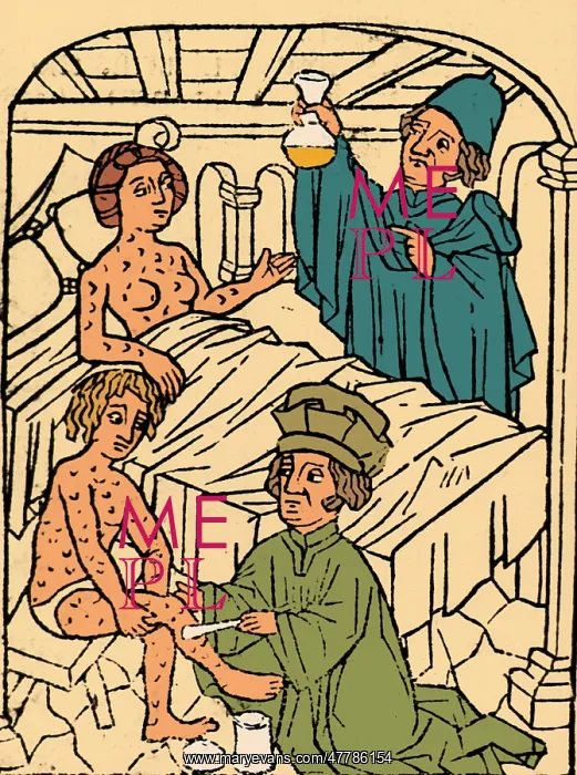 : Uroscopy, Patients with Syphilis, 1497 : Uroscopy, Patients with Syphilis, 1497