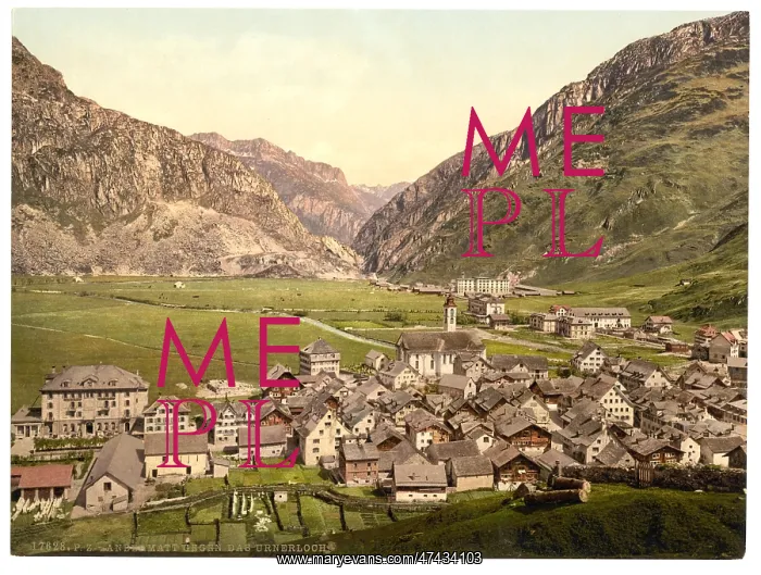 : The Ursern Valley, Andermatt, Switzerland : The Ursern Valley, Andermatt, Switzerland
