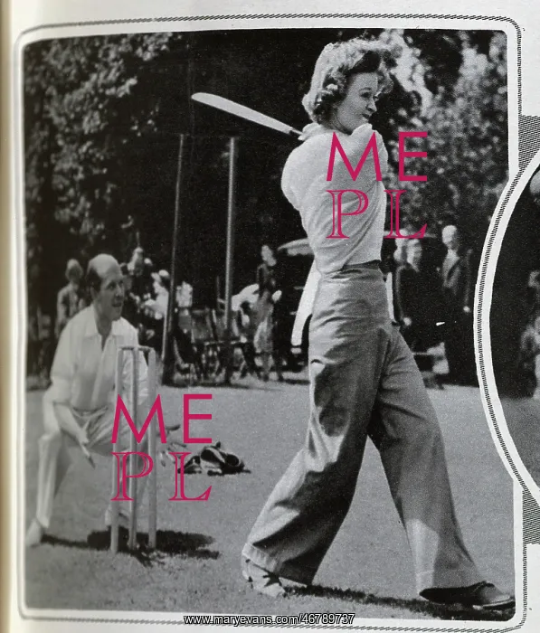 : Ursula Jeans and Alec Waugh, cricketing : Ursula Jeans and Alec Waugh, cricketing