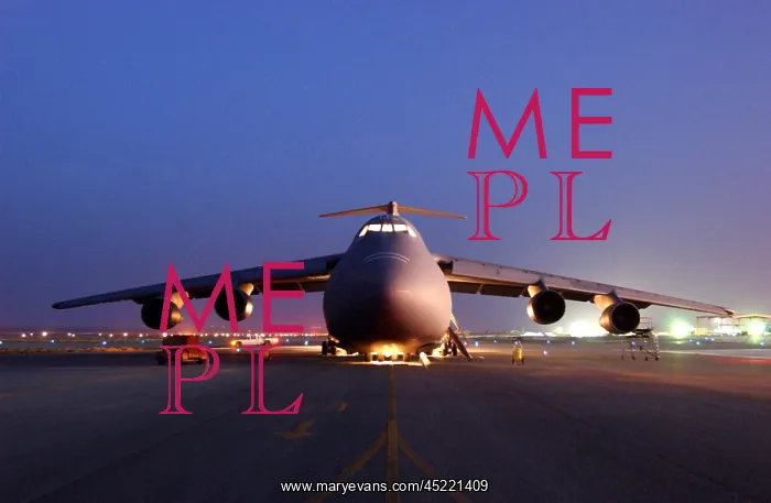 : A U.S. Air Force C-5 Galaxy aircraft parked ? : A U.S. Air Force C-5 Galaxy aircraft parked ?