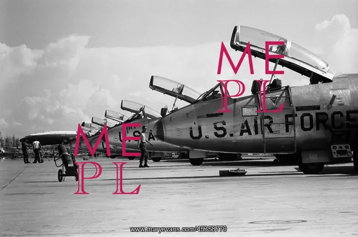 : U.S. Air Force jets all with open cockpits on the : U.S. Air Force jets all with open cockpits on the
