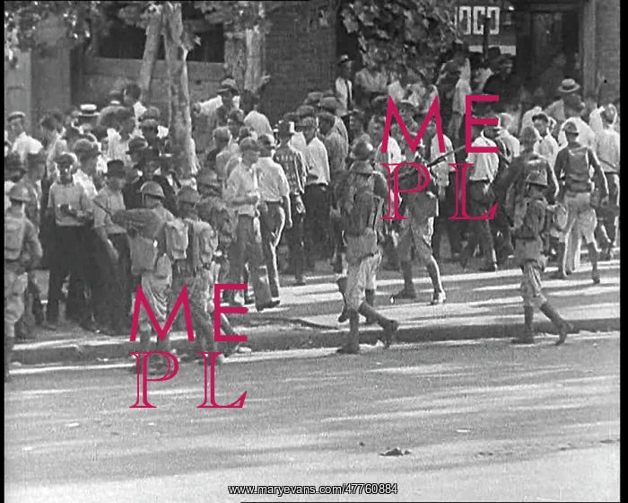 : U.S Army Soldiers Confronting Protesting Soldiers : U.S Army Soldiers Confronting Protesting Soldiers