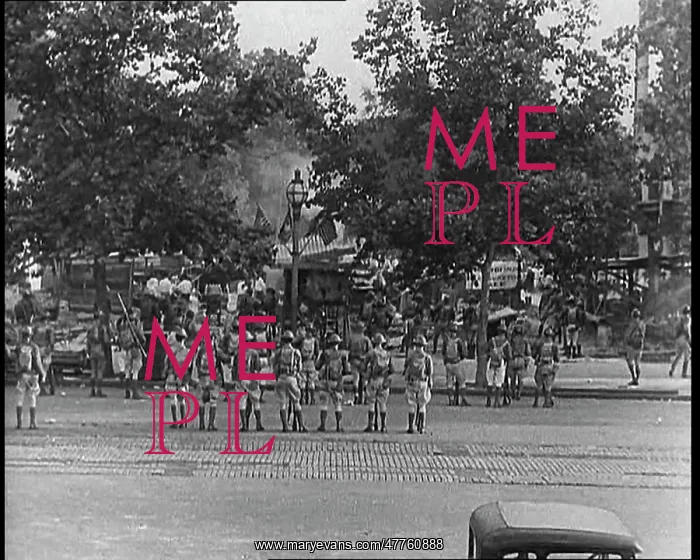 : U.S Army Soldiers Confronting Protesting Soldiers : U.S Army Soldiers Confronting Protesting Soldiers
