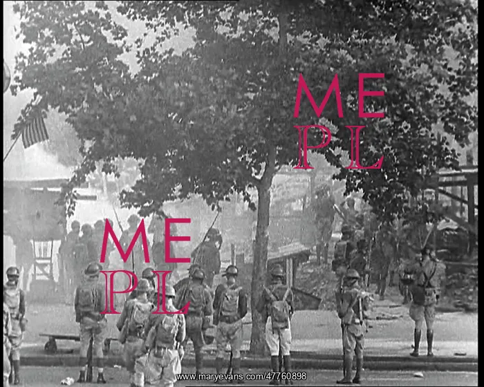 : U.S Army Soldiers Confronting Protesting Soldiers : U.S Army Soldiers Confronting Protesting Soldiers