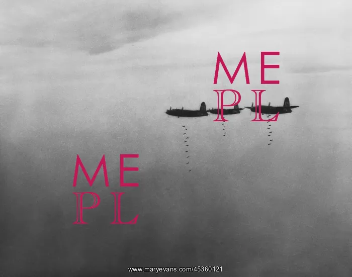 : U.S. B-26 medium bombers dropped bombs on ports : U.S. B-26 medium bombers dropped bombs on ports