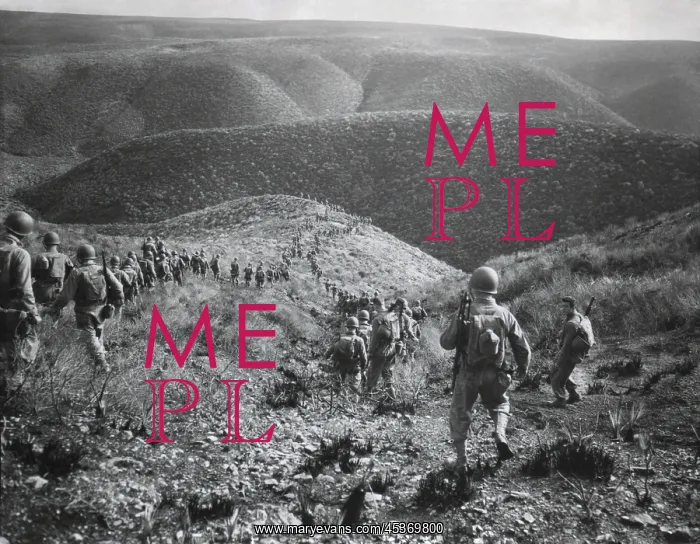 : U.S. First Ranger Battalion on a speed march over : U.S. First Ranger Battalion on a speed march over