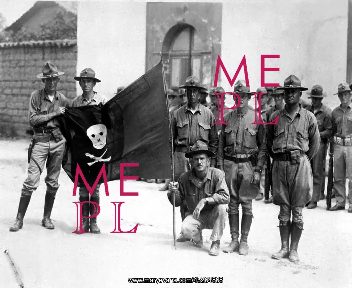 : U.S. Marines captured a flag of rebel forces led : U.S. Marines captured a flag of rebel forces led