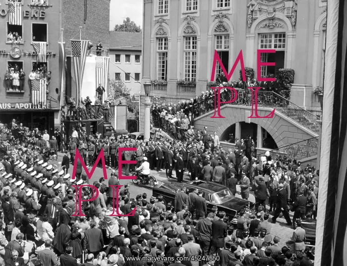 : US-President Kennedy at Bonn : US-President Kennedy at Bonn
