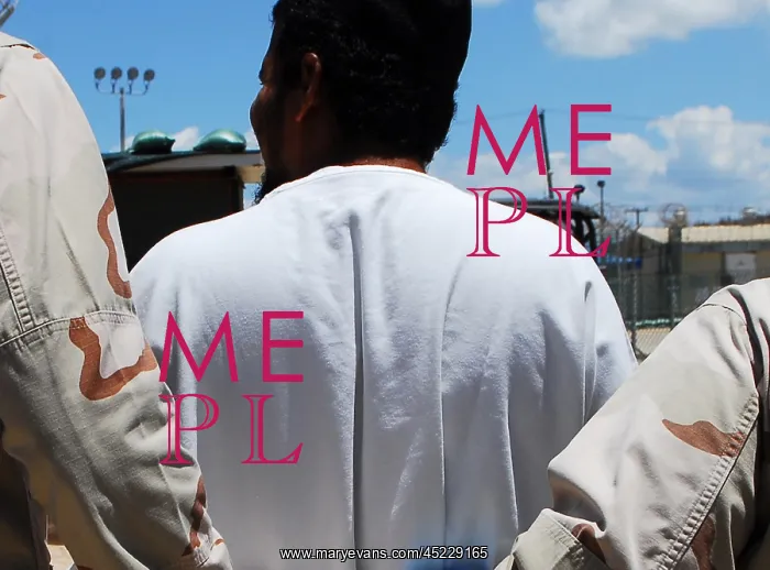 : U.S. Sailors escort a detainee to an appointment ? : U.S. Sailors escort a detainee to an appointment ?