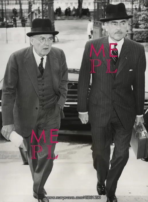 : U.S. Sec. of State, Dean Acheson, and John Foster : U.S. Sec. of State, Dean Acheson, and John Foster