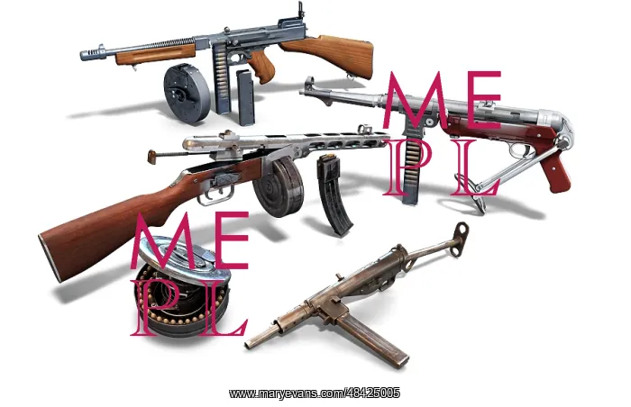 : The U.S. Tommy Gun, the Soviet Ppsh-41, the German : The U.S. Tommy Gun, the Soviet Ppsh-41, the German