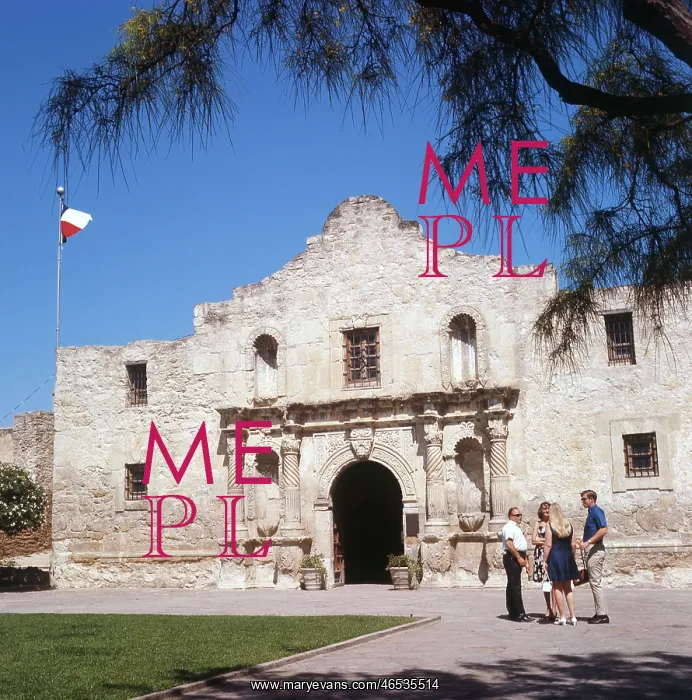 : USA / ALAMO, TEXAS 1976 : USA / ALAMO, TEXAS 1976