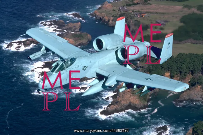  : Usaf A-10 Thunderbolt Flying Over