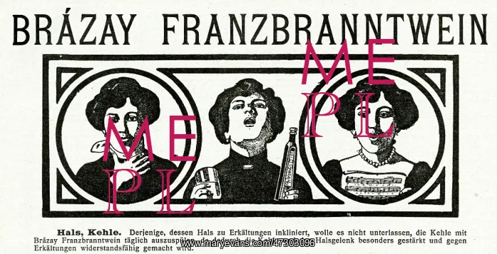  : Using a gargle 1904