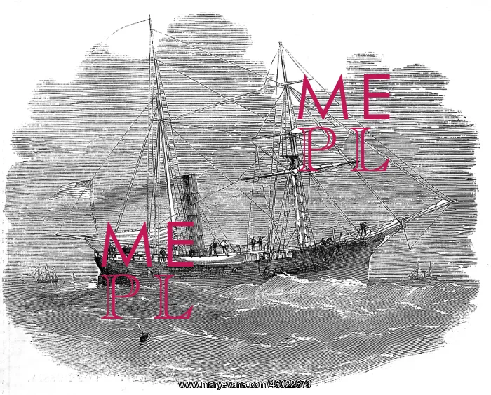 : USS Arctic, 1856 : USS Arctic, 1856