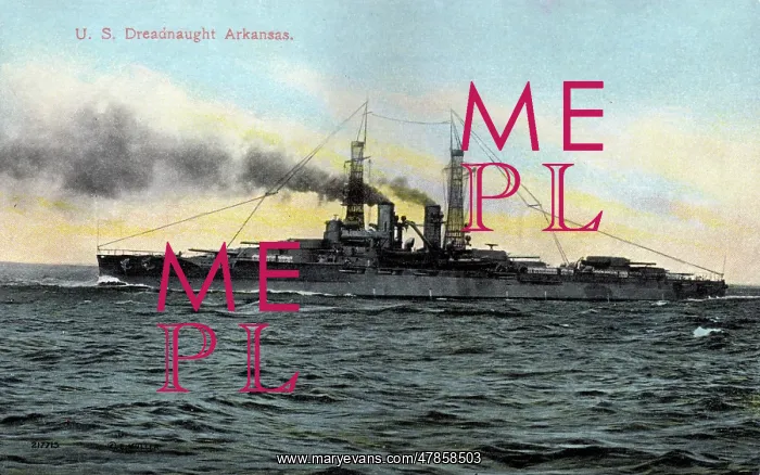 : USS Arkansas - Wyoming class battleship : USS Arkansas - Wyoming class battleship