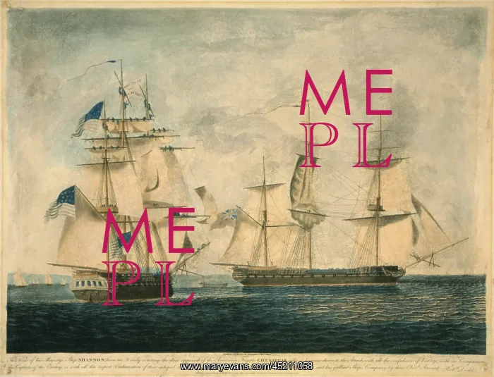  : USS Chesapeake vs. HMS Shannon during the ?