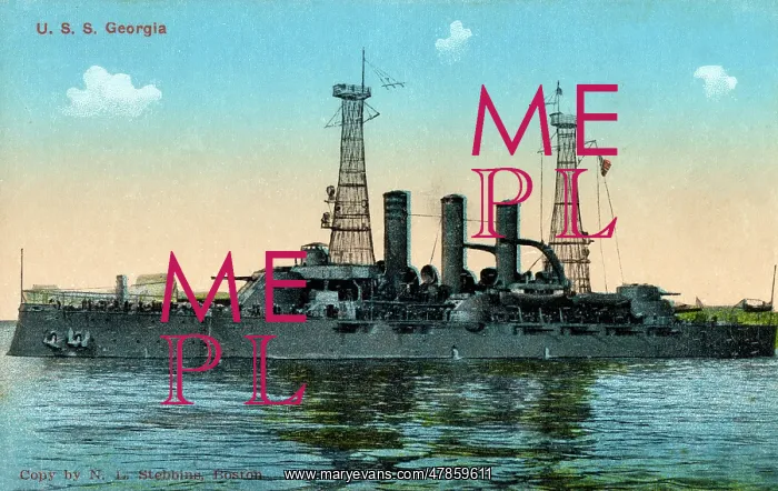 : USS Georgia (BB-15) - Virginia-class battleship : USS Georgia (BB-15) - Virginia-class battleship