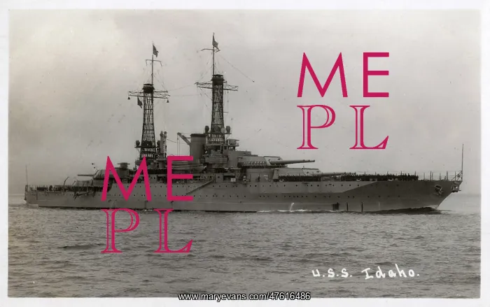  : USS Idaho, American battleship
