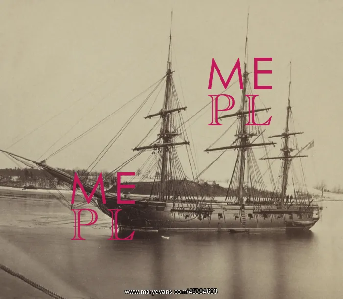 : The USS Macedonian, a three-masted, wooden-hulled : The USS Macedonian, a three-masted, wooden-hulled